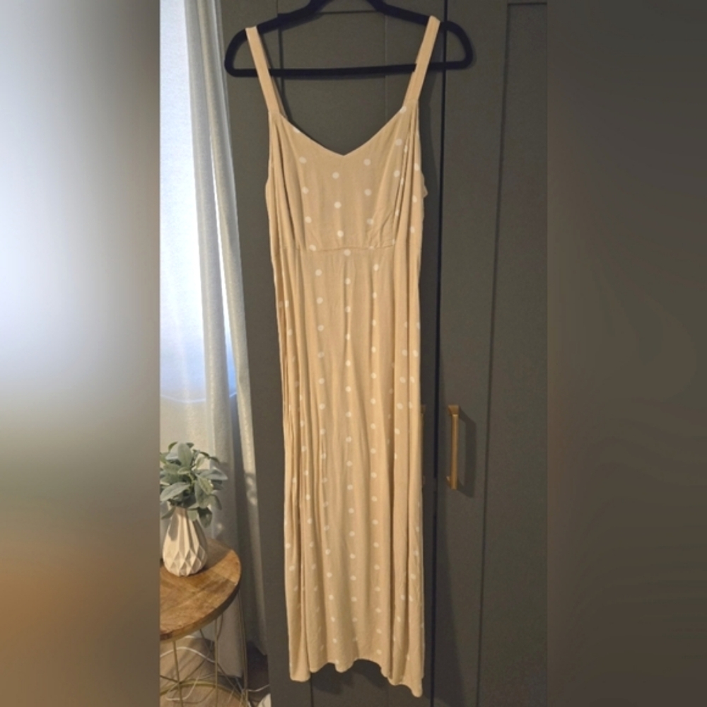 OLD NAVY Long Polkadot Maxi Dress